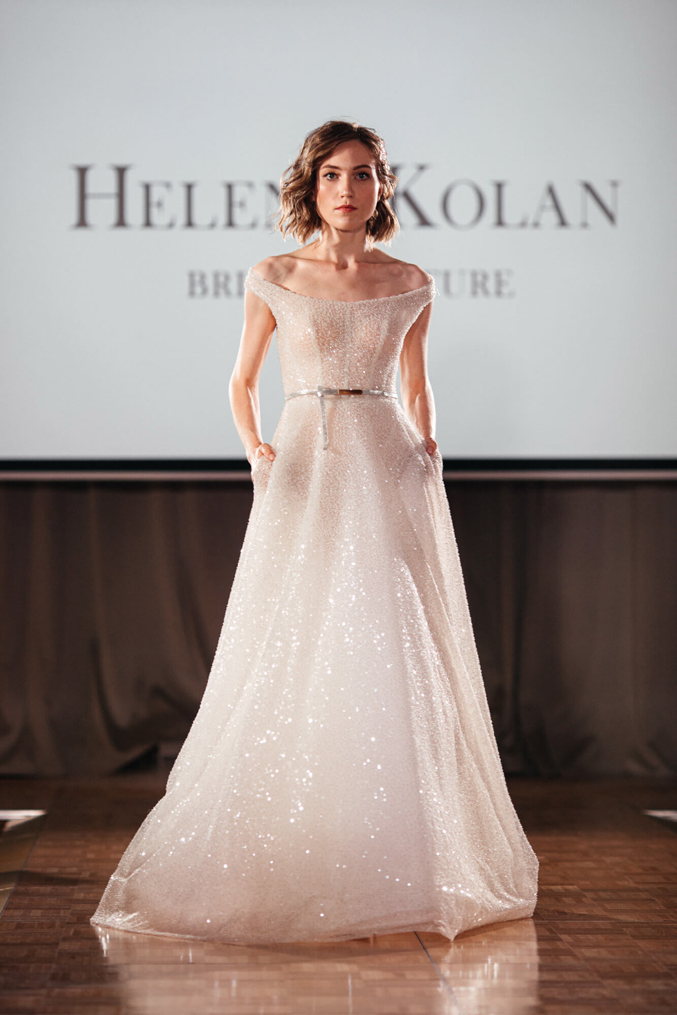 Организация показа свадебных платьев Helena Kolan, агентство BM Weddings & Events